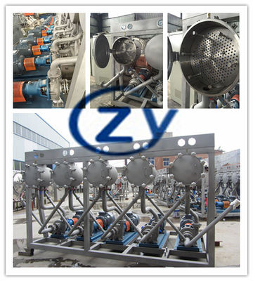 Het hoge Efficiënte van de de Extractiemachine van de Maniokvezel Eiwitzetmeel Multicyclone MC550 30kw