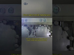 Machine voor het verwerken van cassavazetmeel voor de continue productie