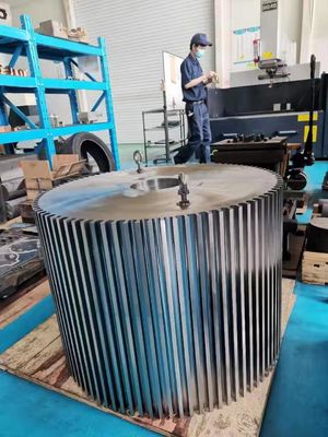 Machine voor de verwerking van cassavazetmeel met een capaciteit van 2000 kg/uur of meer, met continue type- en vermalingsseparatietechnieken