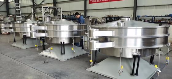 De ultrasone van de de Zeefmachine van het Maniok Droge Zetmeel van het de Trillingsscherm Dubbele Laag 100mesh SS304