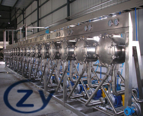 Automatisering Voedingsmiddelenindustrie Aardappelzetmeel productielijn 10-50 t/h Capaciteit