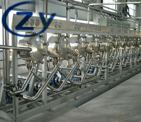 Automatisering Voedingsmiddelenindustrie Aardappelzetmeel productielijn 10-50 t/h Capaciteit