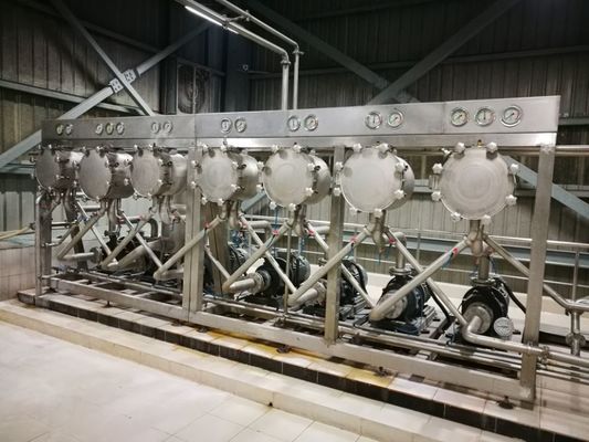Zware verticale centrifuge pomp tot 500 pk 5000 GPM gietijzer roestvrij staal brons