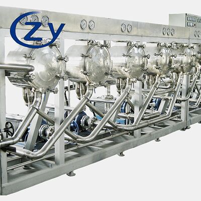 Hoge-precisie zetmeelhydrocyclone Efficiënte indeling en zuivering voor de productie van wortelgewassen zetmeel