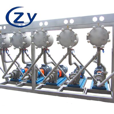 Multicyclone voor voedsel bestemd voor het wassen en concentreren van hoog zuiverheidszetmeel