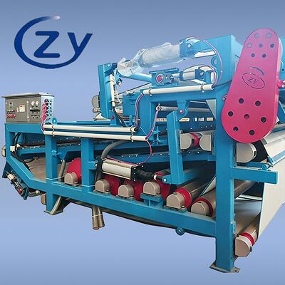 Industriële Banddehydratatiefilter Gespecialiseerd voor Cassavevezel Ontwatering in Zetmeelverwerking
