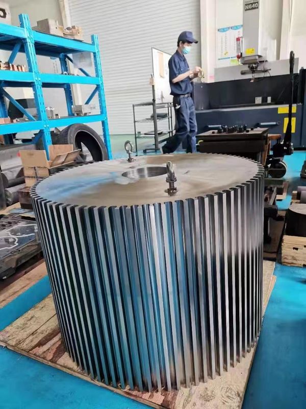 Machine voor de verwerking van cassavazetmeel met een capaciteit van 2000 kg/uur of meer, met continue type- en vermalingsseparatietechnieken