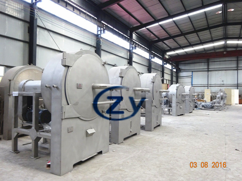 Roestvrij staal aardappelmeelverwerkingsmachine model 123 380V Spanning All-in-One functionaliteit