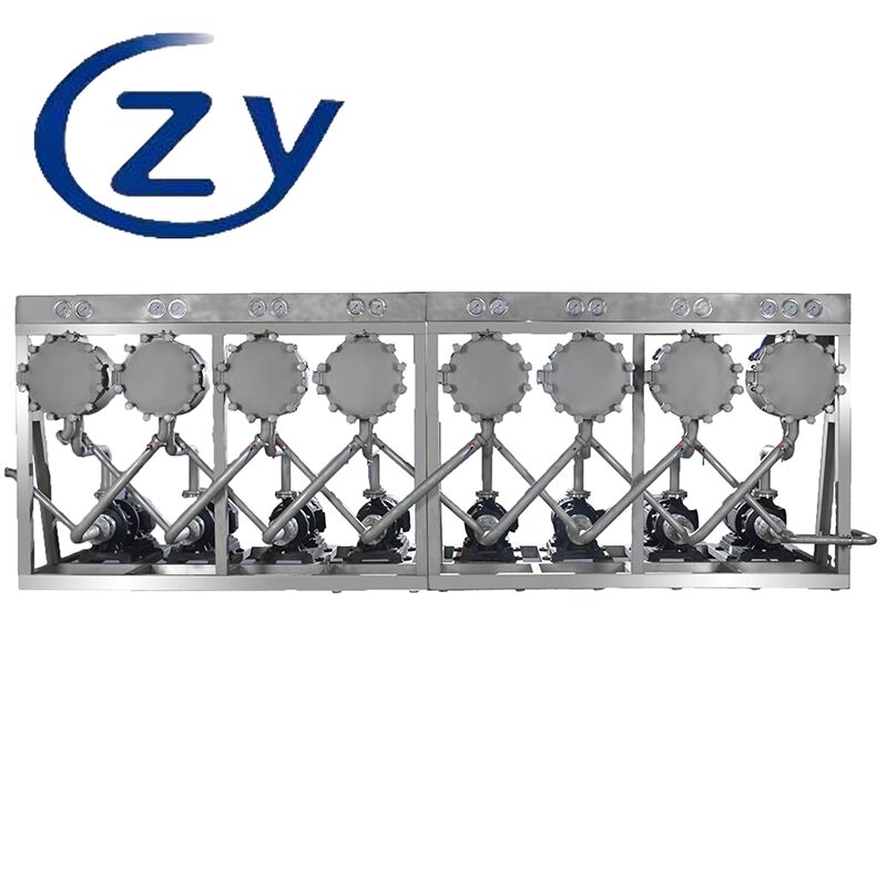 High-precision Segregation Starch Refining Machine Hydrocyclone Station voor Cassava Starch Processing Machine