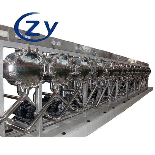 Eenheden voor het wassen van zetmeelmelk met een laag onderhoud