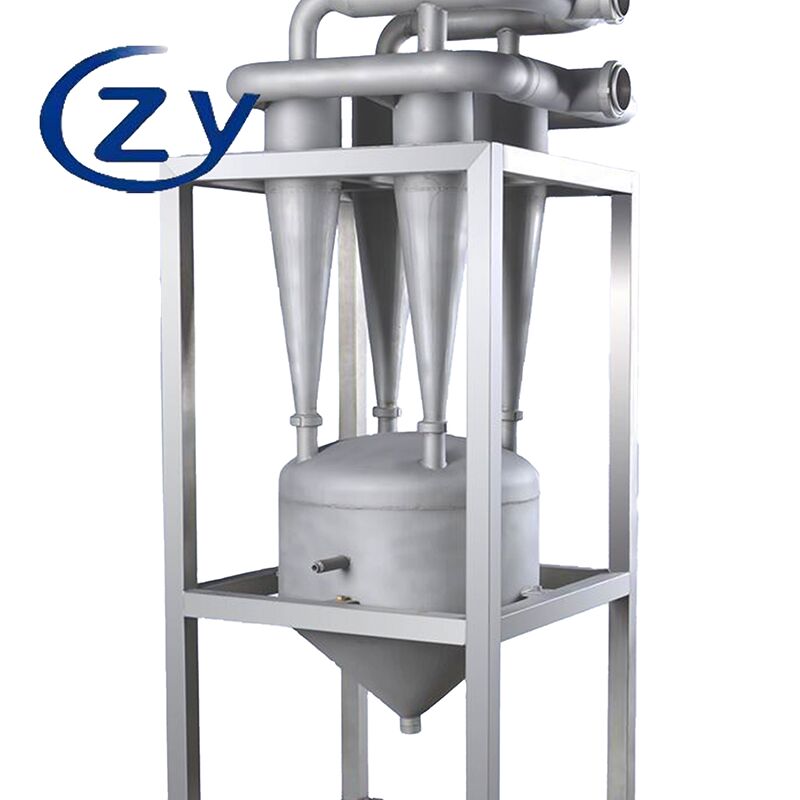 PLC-gecontroleerde hoog-efficiëntie desander ideaal voor fijne onzuiverheid scheiding in zetmeel productie