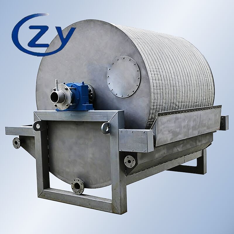 Industrieel vacuümfilter van roestvrij staal SS304 met een capaciteit van 2-8 t/h en een variabele frequentiedruk voor het ontwateren van zetmeel