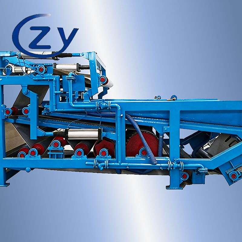 High Capacity Belt Dehydration Filter Machine voor efficiënt ontwateren en droog scheiden van cassava vezels