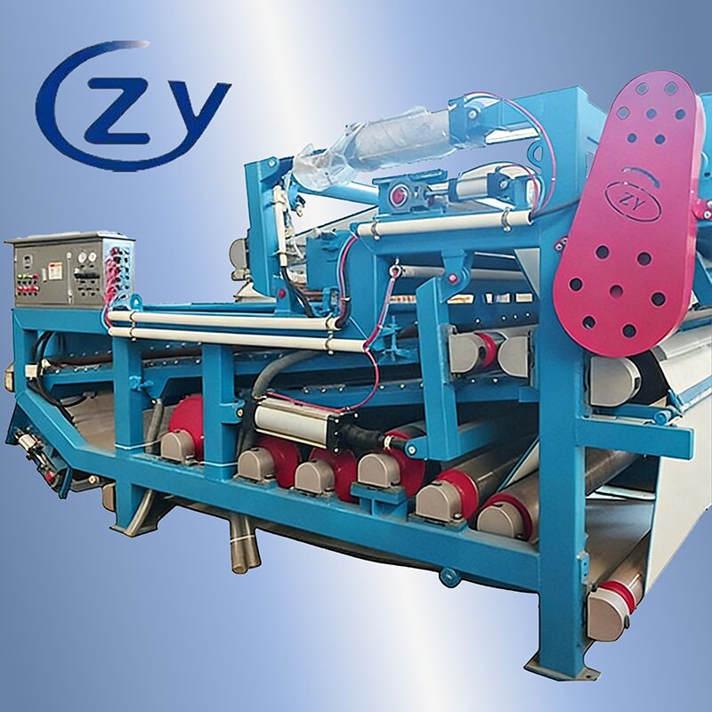 Heavy Duty Belt Dehydration Filter voor het ontwateren van cassava-zetmeelvezels in de voedselverwerkende industrie