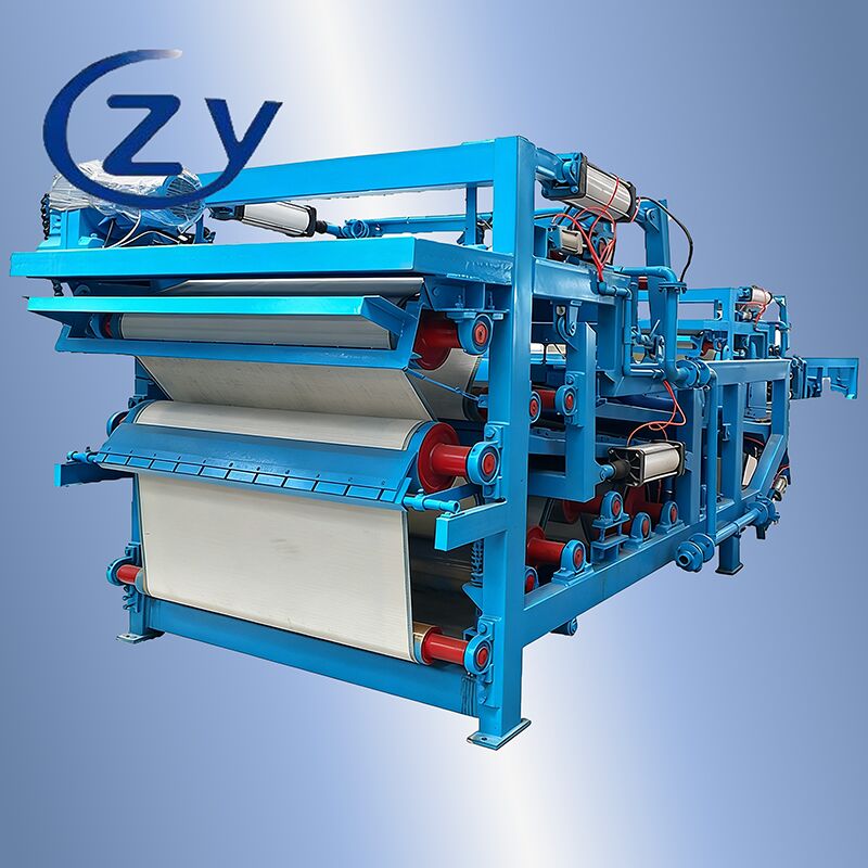 Professionele Cassava Fiber Dehydrateringsmachine Industrieel gordel dehydratatiefilter voor verwerkingslijn