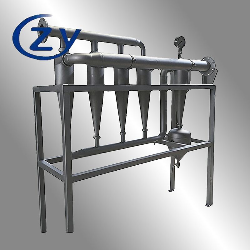 Cassavezetme Ontzandingsscheidingsapparatuur Centrifugaal Cycloon Ontzander Speciaal voor Knolzetmeelpasta Zuivering