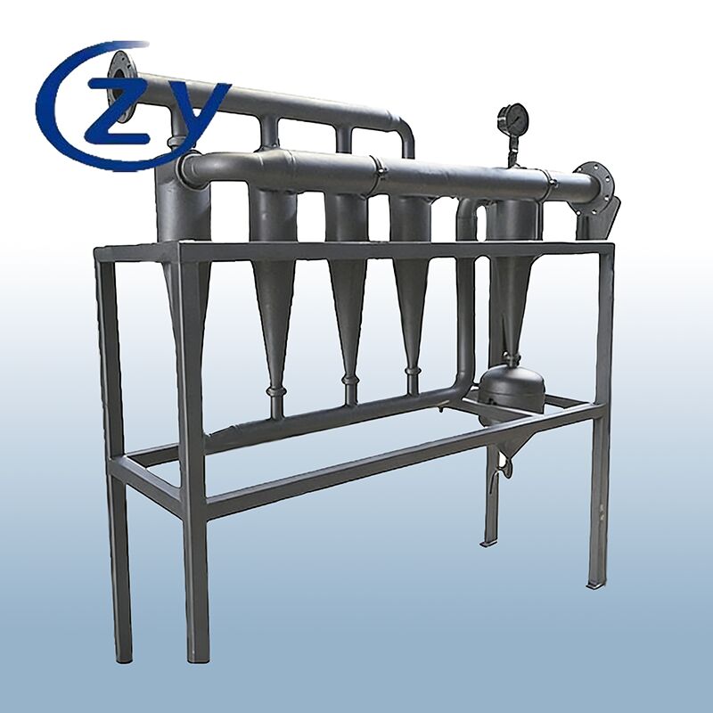 SS304 Material Desander Unit with 10t/h Capacity and No Moving Parts for Starch Slurry Sand Removal