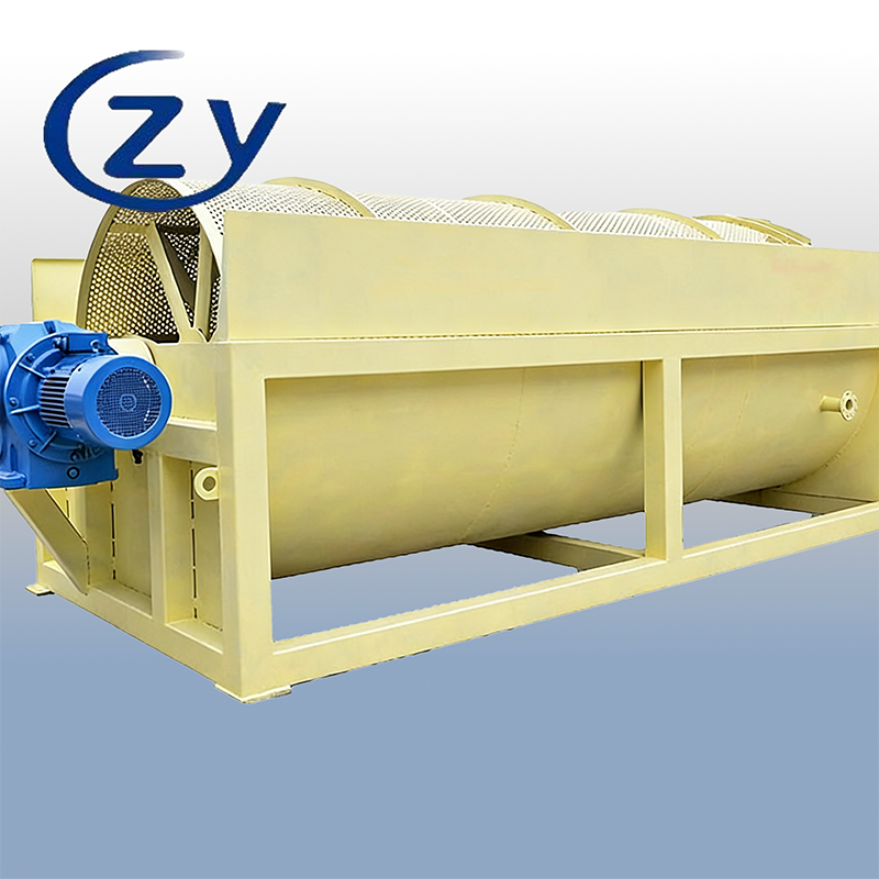 Rotary Peeler van roestvrij staal met 18,5 kW Vermogen voor 12-35t/h Groenten Peeling Machine