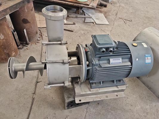 15kw de korte Pomp van de Schroefpers voor de Vezel van Sluryy van de Vervoermaniok
