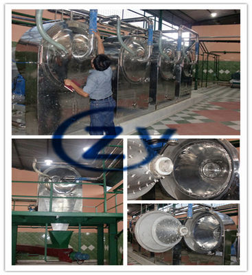 SS304 Hoog de Extractietarief van zetmeel Centrifugaalzeven 45kw