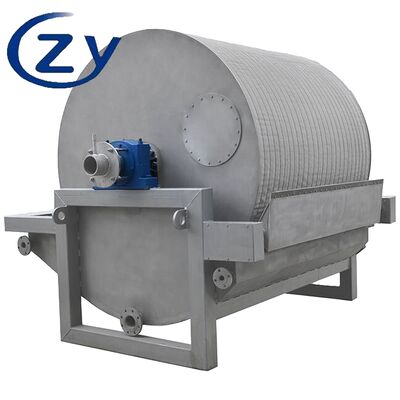 Aardappel-gebaseerde zetmeel dehydratatie roterende trommel vacuümfilter met geïntegreerde aandrijflijn voor aardappel zetmeel productie-installaties