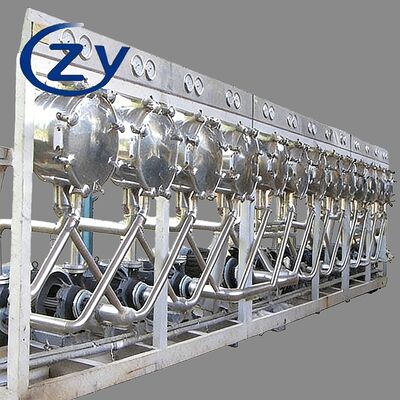 Multi-Stage Counter-Current Starch Hydrocyclone Improves Cassava Starch Outlet Concentration and Refining Quality