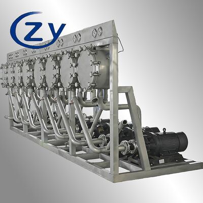 Modulaire hydrocyclone-scheidingsapparatuur voor zetmeel die is aangepast aan meerdere grondstoflijnen van cassave/aardappel/zoete aardappelzetmeel