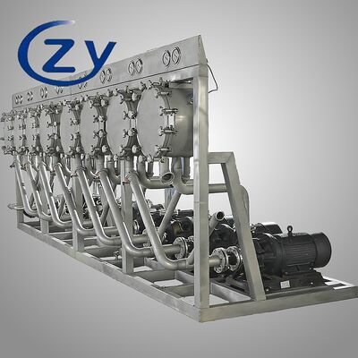 Multicyclone-apparatuur met een grote capaciteit voor de verwerking van zetmeel met een constructie van roestvrij staal en een op maat gemaakte productiecapaciteit