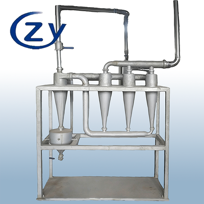 High-Precision Centrifugal Desander for Starch Slurry Purification with SS304 Stainless Steel No Moving Parts and 10t/h Capacity