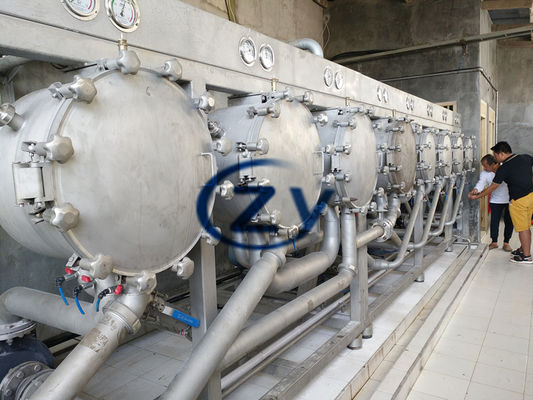 Van het de Hydrocycloonzand van het roestvrij staalzetmeel van de de Separatorfilter de Maniokverwerking