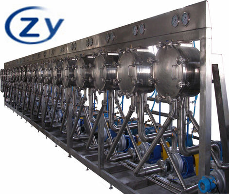 Ss 304 de Verwerkingsmateriaal van het Maniokzetmeel/Maniokzetmeel die Machine maken