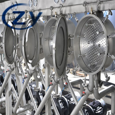 SS304 de Machine van het tapiocazetmeel/Verse Aardappel die Hydrocycloonsysteem raffineren