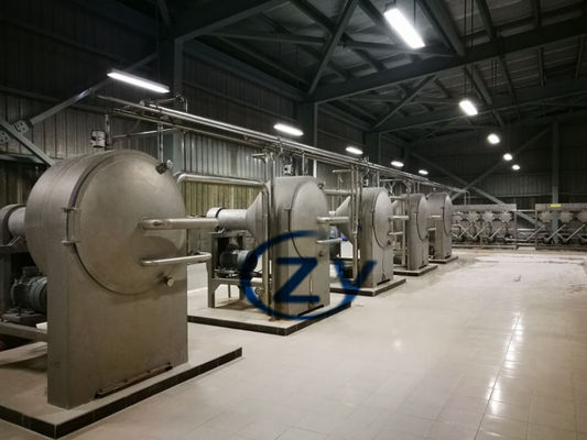 van het de Maniokzetmeel van 45kw 15t/H SS304 de Extractiezeven