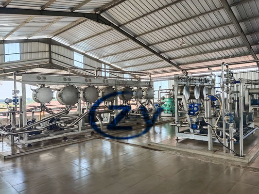 Multicyclone verwijdert PLC van de het Zetmeelmachine van de Vezeltapioca Controle