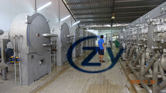 De Centrifuge die van de het Zetmeelmachine 45kw van de raffinagetapioca Witte Kleur zeven