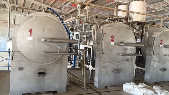 Het Zetmeelmachine van de roestvrij staal20t/h Bataat met 1000mm Mand