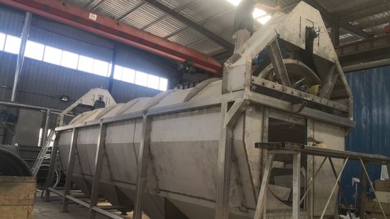 Roterende Wasmachine 20t/H 15kw van de Koolstofstaal de Verse Aardappel