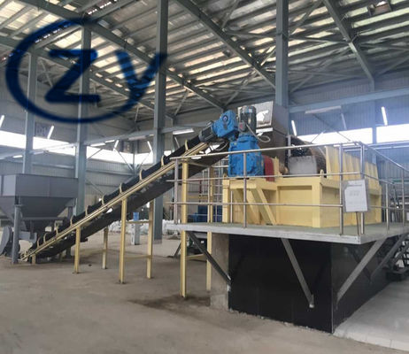 Watermaniok die het Plantaardige Type van Wasmachine18.5kw Roterende Trommel pellen